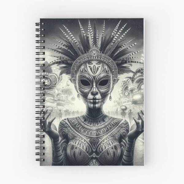 Item preview, Carnival Noir: Elegance in Monochrome designed and sold by Rui Fernandes.