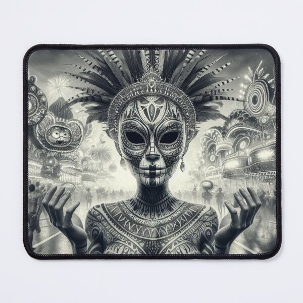 Item preview, Carnival Noir: Elegance in Monochrome designed and sold by Rui Fernandes.