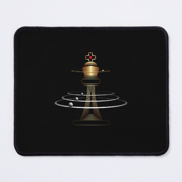Item preview, Space chess piece king designed and sold by 0ut0fSpace.