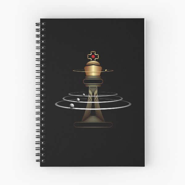 Item preview, Space chess piece king designed and sold by 0ut0fSpace.