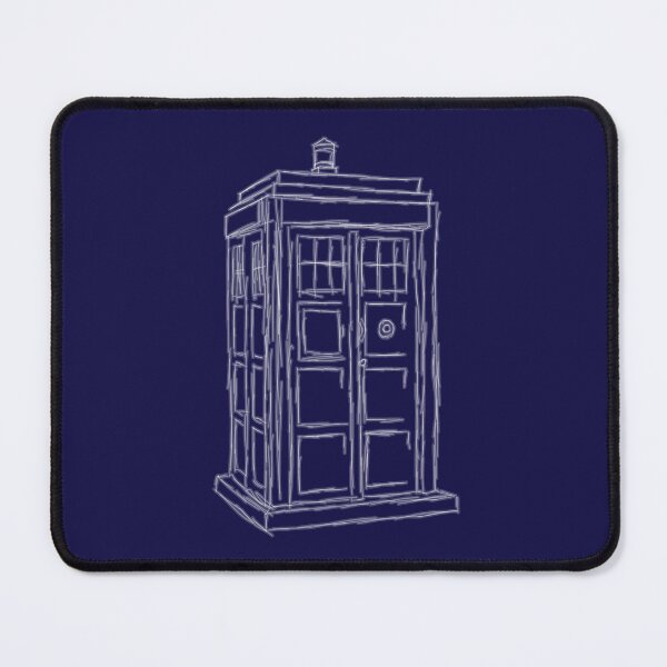 Item preview, police box sketch designed and sold by liam-tipper.