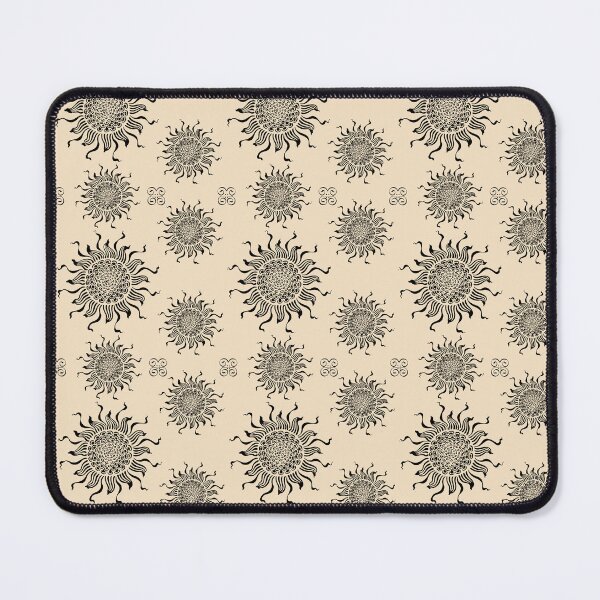 Item preview, Beige Sun Mandala - Vintage sunshine - Sun Print designed and sold by DreamersPlan.