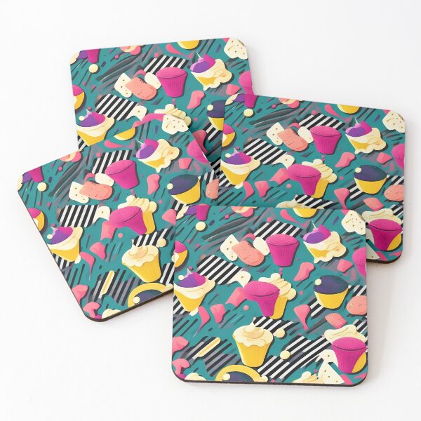 Item preview,  Seamless Cupcake Patterns in Realistic Glory designed and sold by Zivoo.