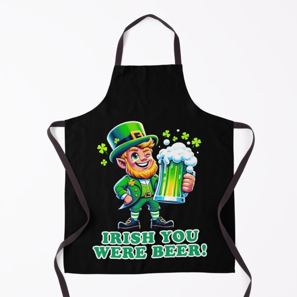 Item preview, Leprechaun Cheers: Irish You Were Beer! designed and sold by vk09.