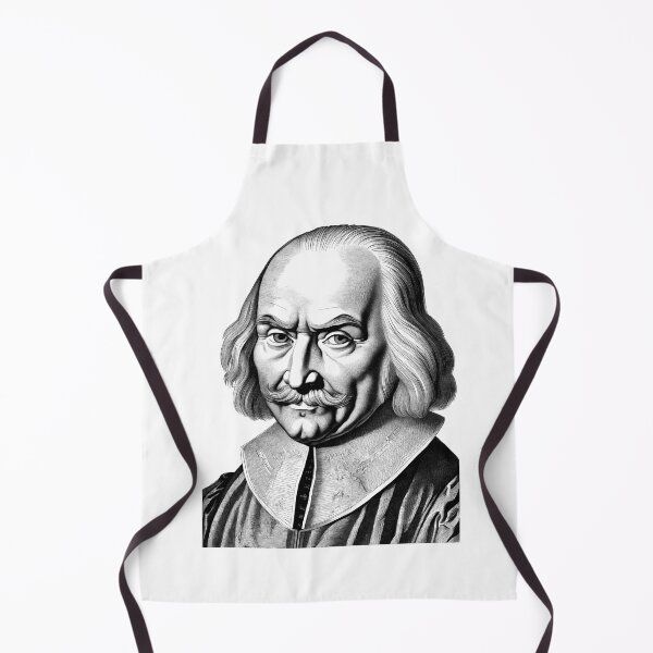 Item preview, Portrait of Thomas Hobbes designed and sold by NTGUILTY.