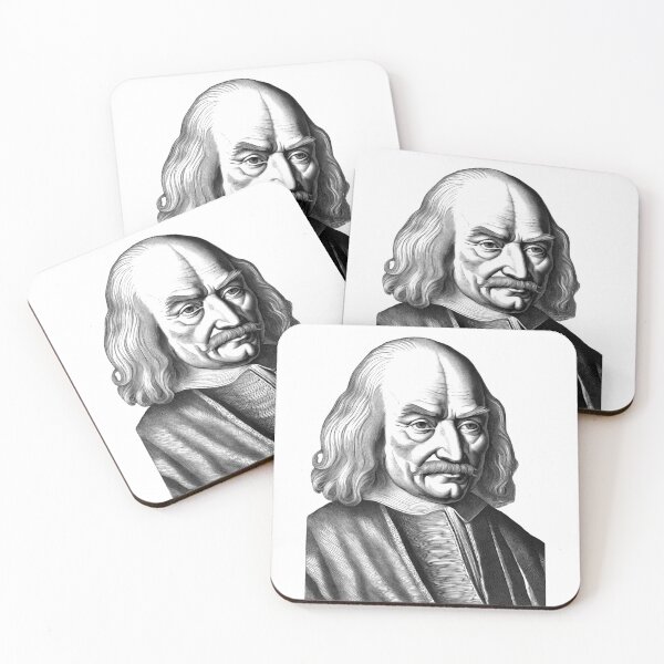 Item preview, Thomas Hobbes portrait designed and sold by NTGUILTY.