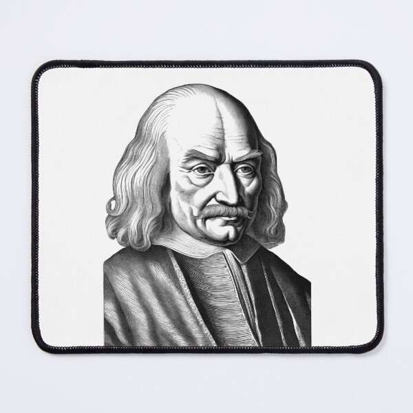 Item preview, Thomas Hobbes portrait designed and sold by NTGUILTY.