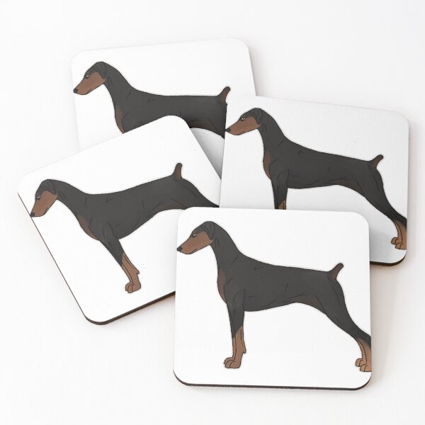 Item preview, Black and Tan Doberman  designed and sold by harmopiavu.