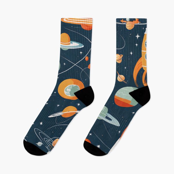 Item preview, Retro space race  designed and sold by Joanne Walsh.