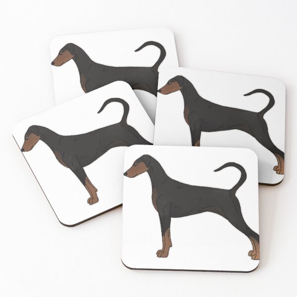 Item preview, Black and Tan Doberman  designed and sold by harmopiavu.