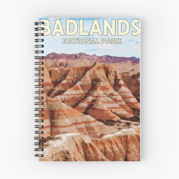 Item preview, Badlands National Park designed and sold by fatpoppydesign.