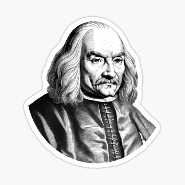 Thomas Hobbes  Sticker
