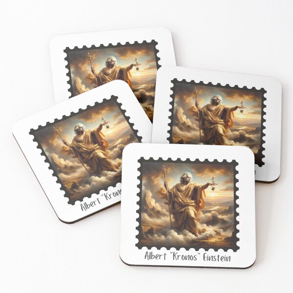 Item preview, Albert Kronos Einstein designed and sold by Labcoat Legends.