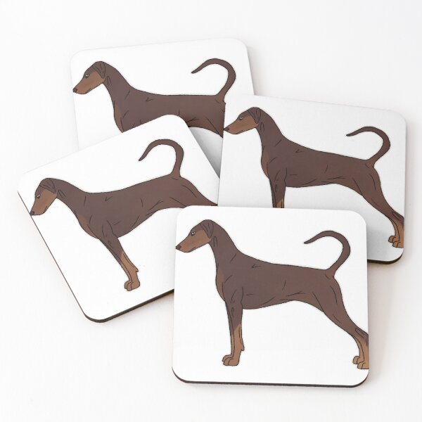 Item preview, Red and Tan Doberman  designed and sold by harmopiavu.