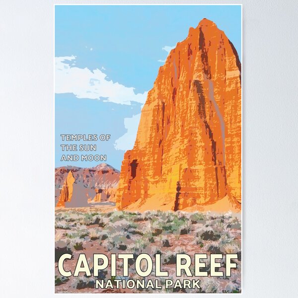 Item preview, Capitol Reef National Park designed and sold by fatpoppydesign.
