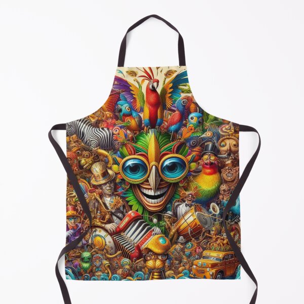 Item preview, Carnival Frenzy: Vibrant Fabric Fiesta designed and sold by Rui Fernandes.