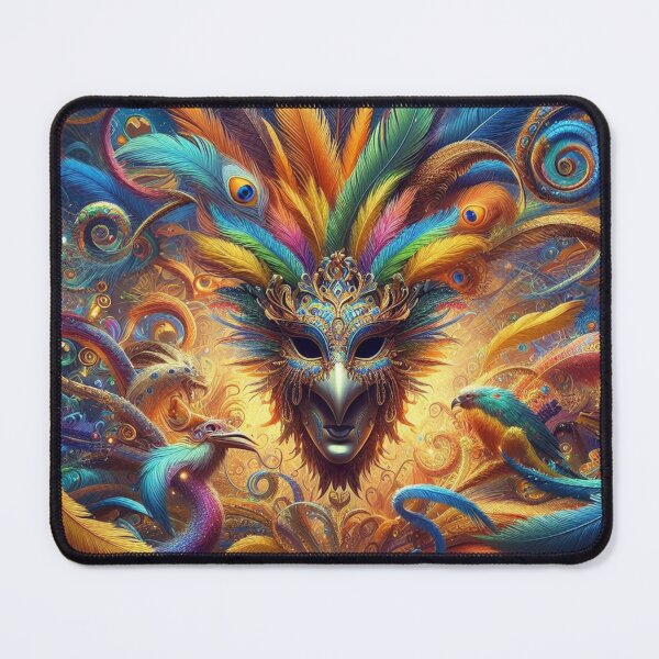 Item preview, Carnival Mosaic: Rhythmic Splendor in Fabric Revelry designed and sold by Rui Fernandes.