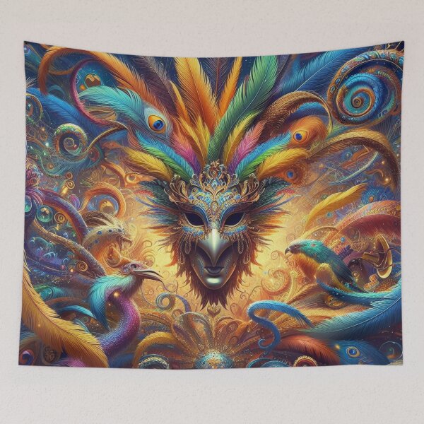 Item preview, Carnival Mosaic: Rhythmic Splendor in Fabric Revelry designed and sold by Rui Fernandes.
