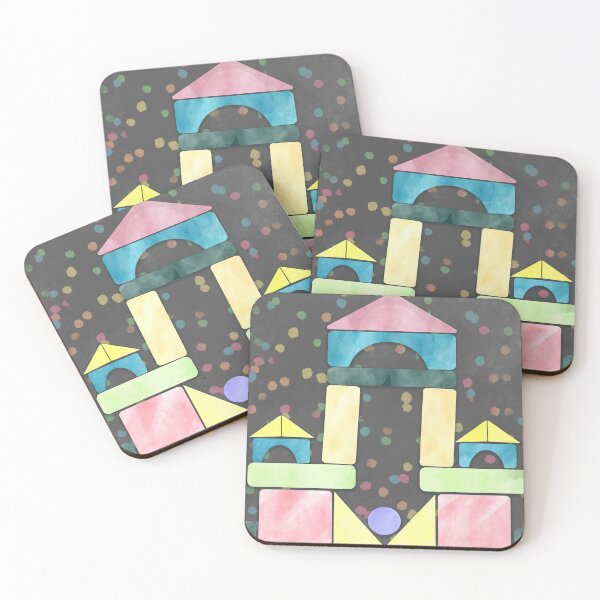 Item preview, Toy Block Castle designed and sold by AdriaCaps Art & Design.