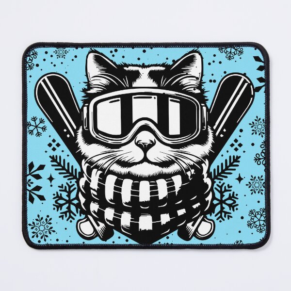 Item preview, Cat Skiing designed and sold by NawalMagdy.