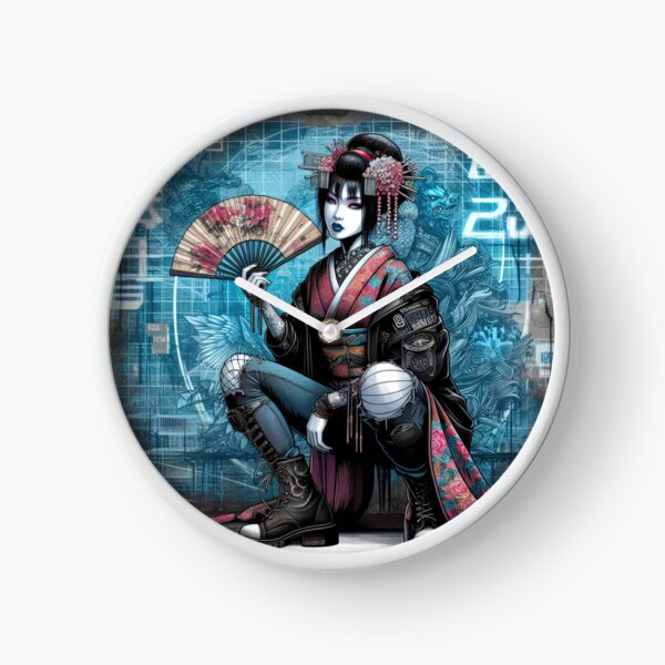 Item preview, Punk Geisha: Edgy Illustration of Japanese Rebellion designed and sold by Kseniaknjaz.