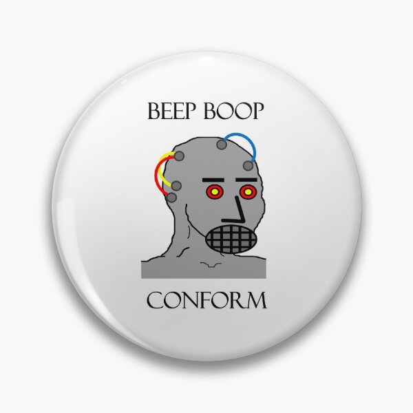 Item preview, NPC Wojak Meme robotic army designed and sold by AnutherNPC.