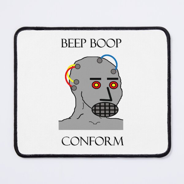 Item preview, NPC Wojak Meme robotic army designed and sold by AnutherNPC.