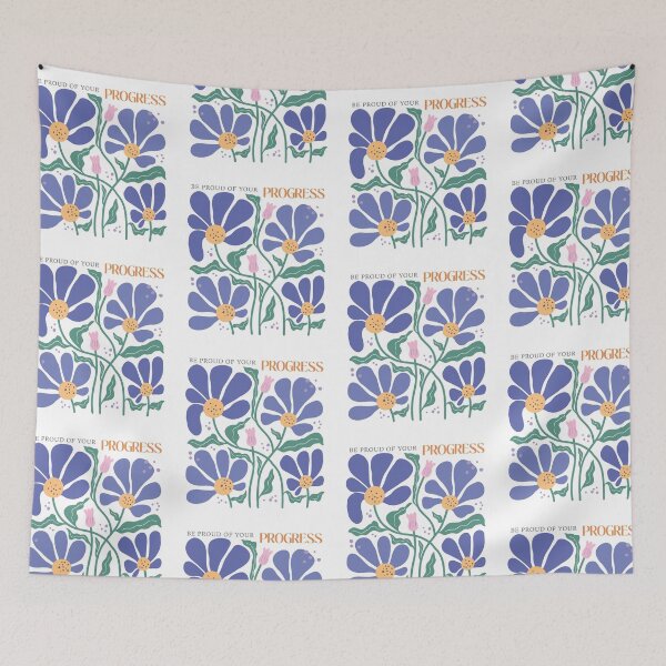 Item preview, Be Proud of Your Progress Floral Botanical designed and sold by Seedcap7.