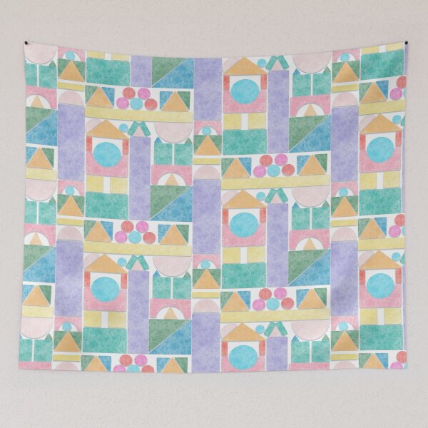 Item preview, Top Down Building Blocks designed and sold by AdriaCaps Art & Design.