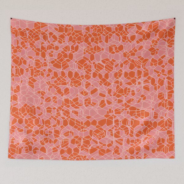 Item preview, Pink and orange hive mind designed and sold by Joanne Walsh.