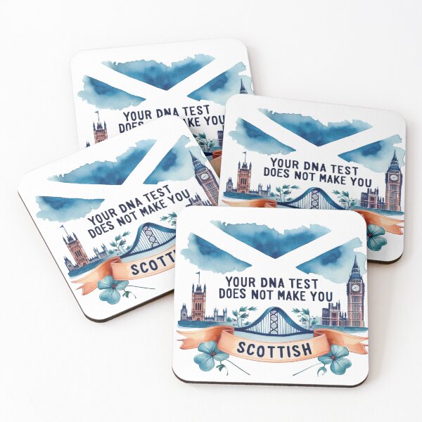 Item preview, Your DNA does not make you Scottish designed and sold by Vkinsify.