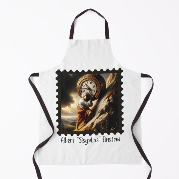 Item preview, Albert Sisyphus Einstein designed and sold by Labcoat Legends.