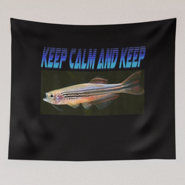 Item preview, 3Keep calm and keep fish designed and sold by Pontom46.