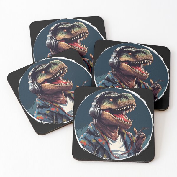 Item preview, Dinosaur music lover II designed and sold by Wiesława Smolińska.