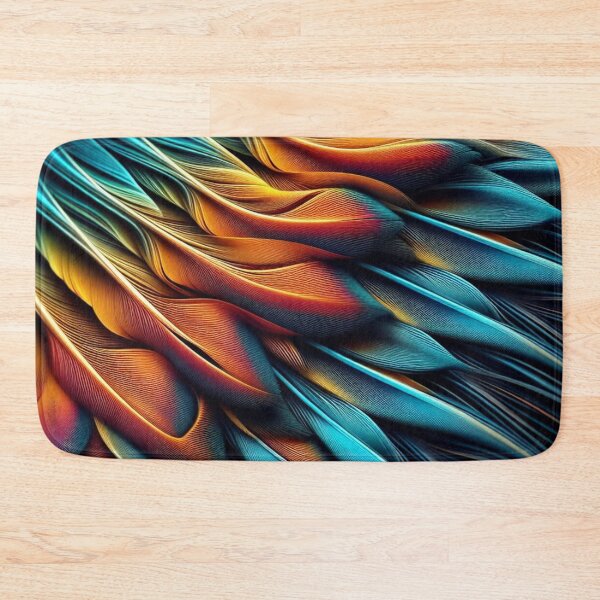 Item preview, Feathered Whispers: Tiny Burst of Colorful Plumes designed and sold by Rui Fernandes.