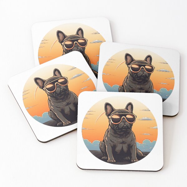 Item preview, French Bulldog with sunglasses designed and sold by RalNix.