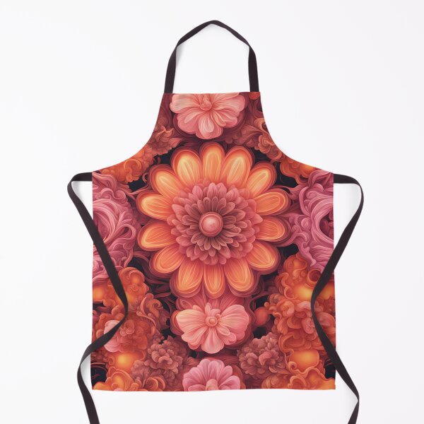 Item preview, Orange and pink flower meditation designed and sold by Joanne Walsh.