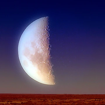 Imagen de la obra Outback Rising de Clive
