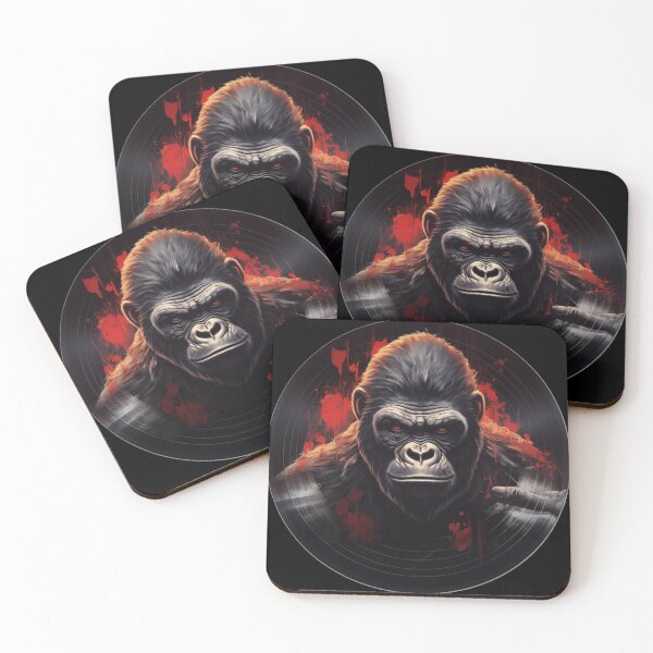Item preview, Gorilla music lover  designed and sold by Wiesława Smolińska.