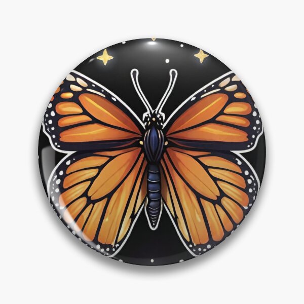 Item preview, Closeup Luminous, Shiny Monarch, Night v2 designed and sold by AGShirts.