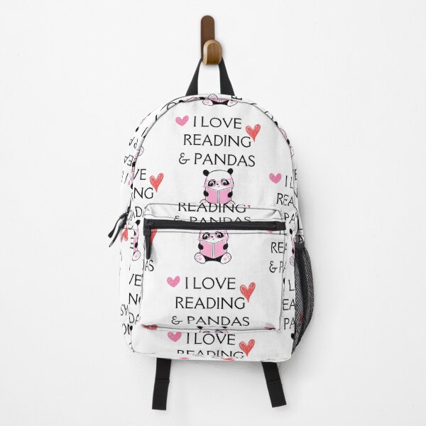 Item preview, I Love Reading and Pandas designed and sold by Good4Vibez.