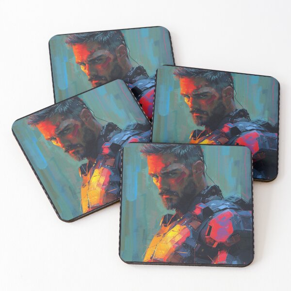 Item preview, Copia de Copia de  Copia de cyberpunk warrior  designed and sold by Trono-de-Metal.