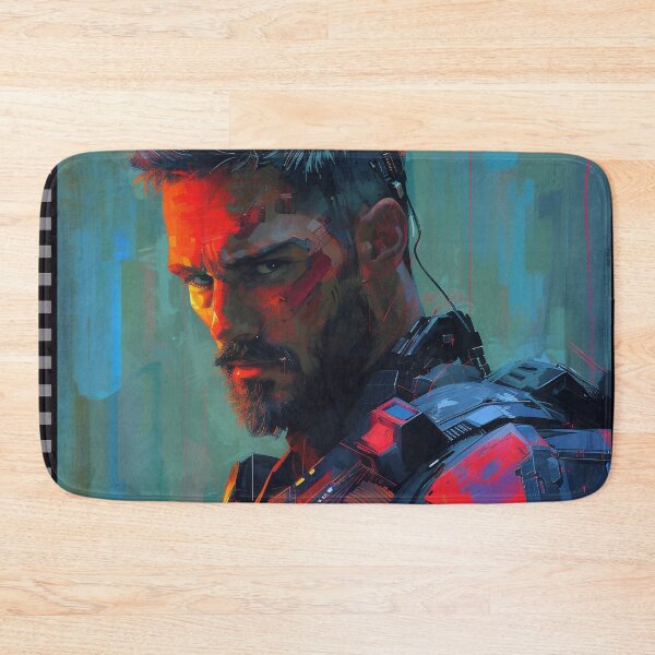 Item preview, Copia de Copia de  Copia de cyberpunk warrior  designed and sold by Trono-de-Metal.