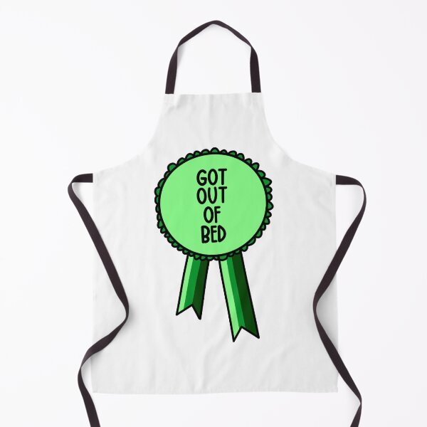 Item preview, Got Out Of Bed Today Ribbon Green designed and sold by CJ Vanderbeek.