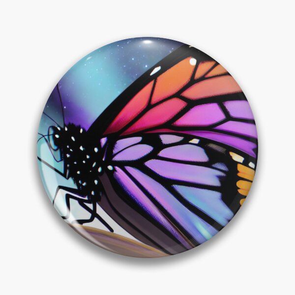 Item preview, Closeup Luminous, Shiny Monarch, Night v6 designed and sold by AGShirts.