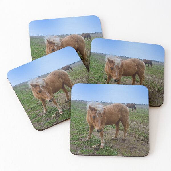 Item preview, "Soft and Charming: The Brown Woolly Palomino Pony" designed and sold by A-Work-Of-Art.