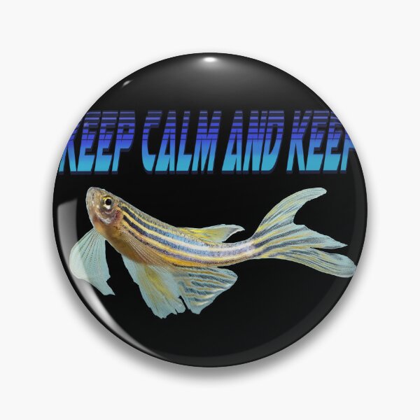 Item preview, 6Keep calm and keep fish designed and sold by Pontom46.