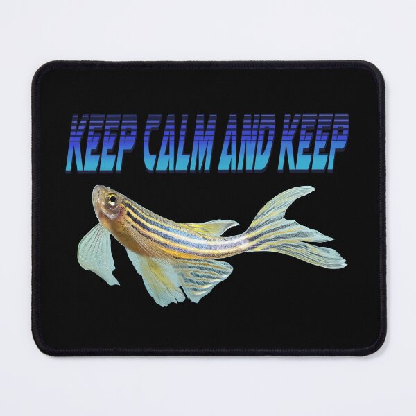 Item preview, 6Keep calm and keep fish designed and sold by Pontom46.