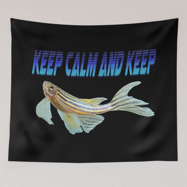 Item preview, 6Keep calm and keep fish designed and sold by Pontom46.