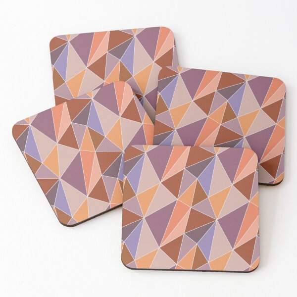 Item preview, Purple and orange low poly texture designed and sold by Osting.